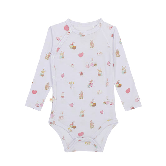 Long Sleeve Onesie 2-Piece Set - Lavender