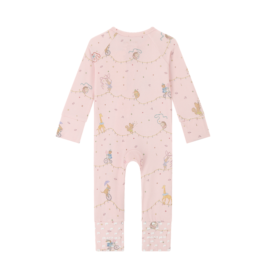 Zip Sleepsuit - Cirque Rose