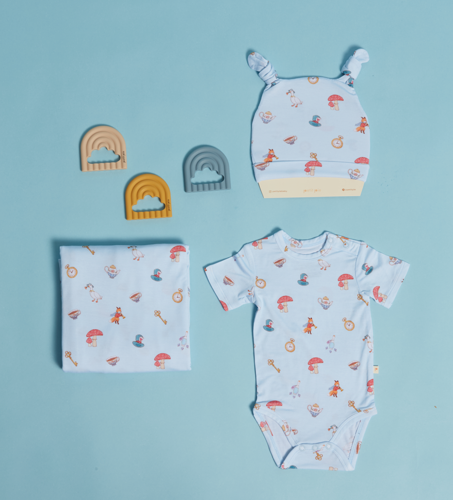 Double Knot Hat - Sky Blue