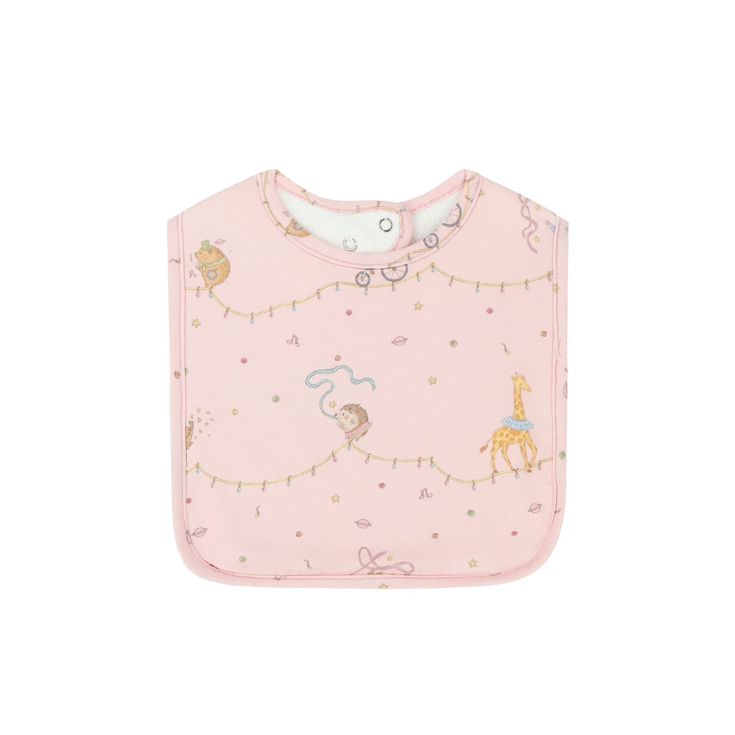 Reversible Bib - Cirque Rose