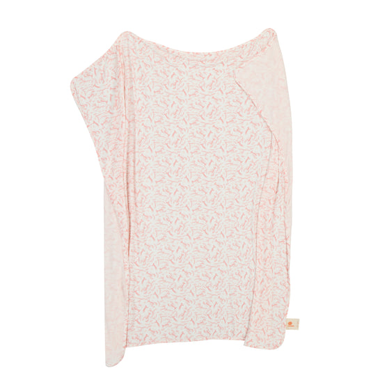 Bamboo Stretch Swaddle - Pink Reef