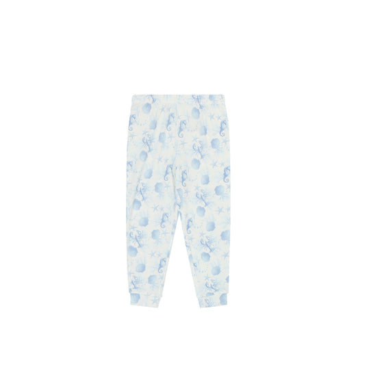 Long Sleeve Pyjamas Set - Sea Breeze