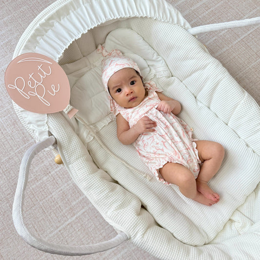 Knot Hat - Pink Reef