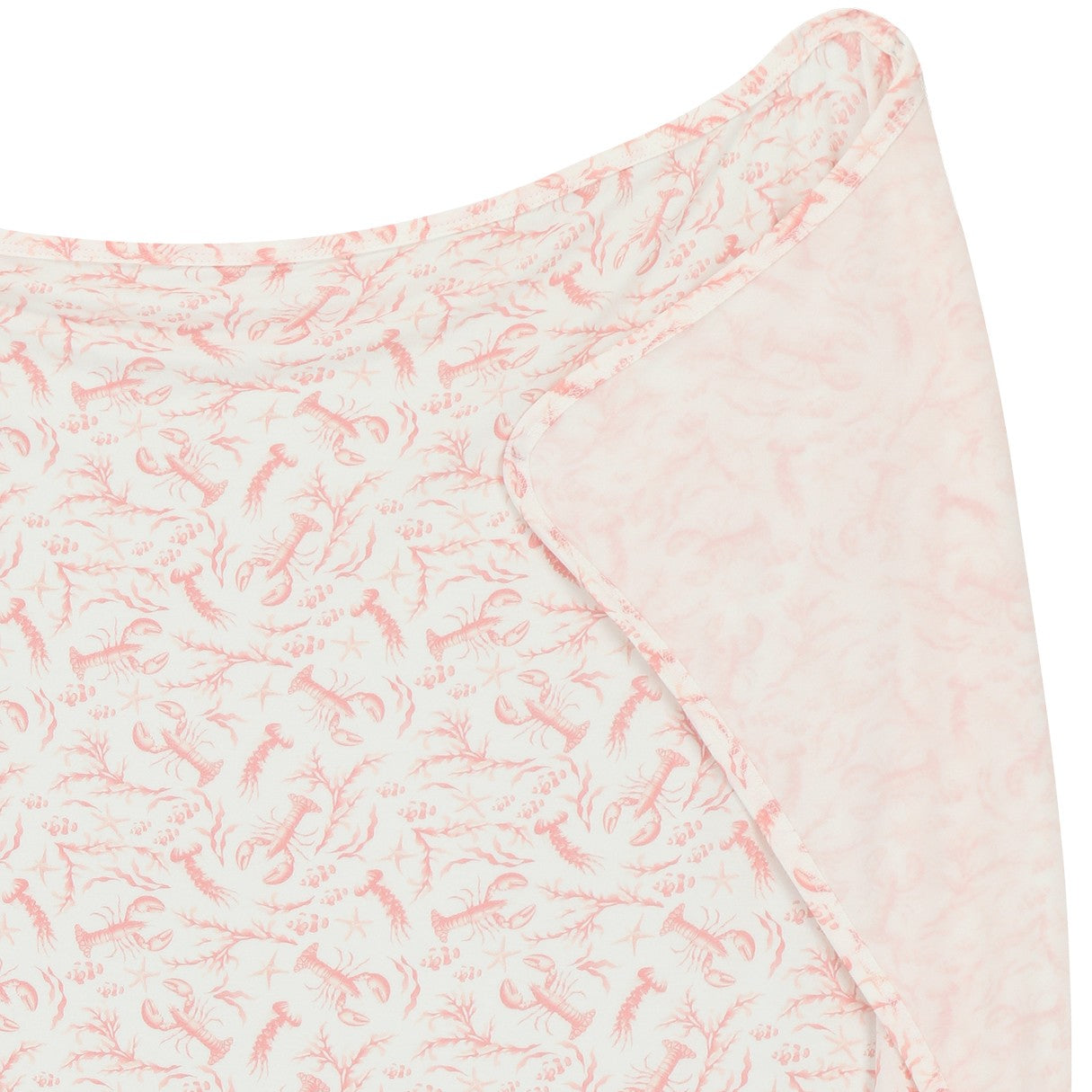 Bamboo Stretch Swaddle - Pink Reef