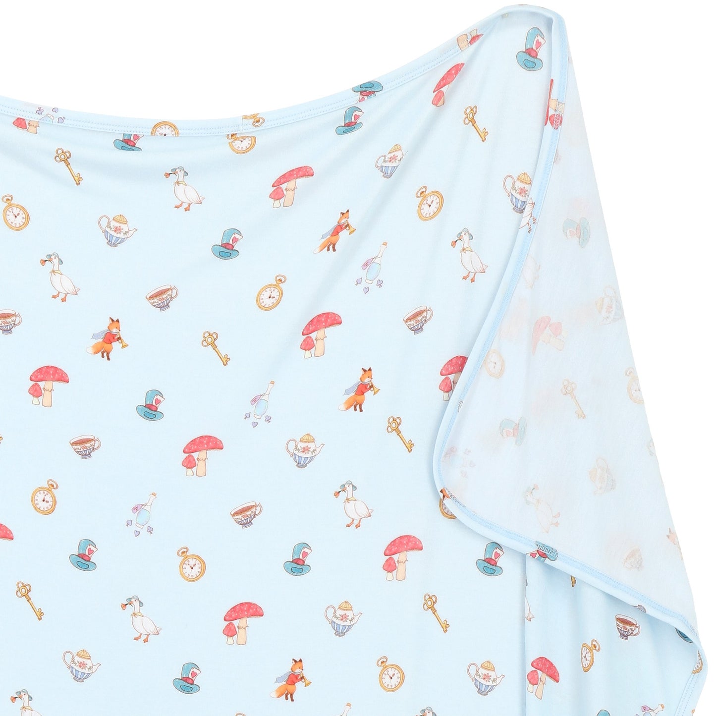 Bamboo Stretch Swaddle - Sky Blue