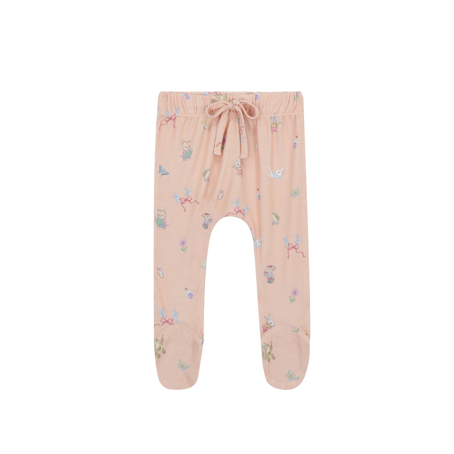 Long Sleeve Onesie 2-Piece Set - Apricot