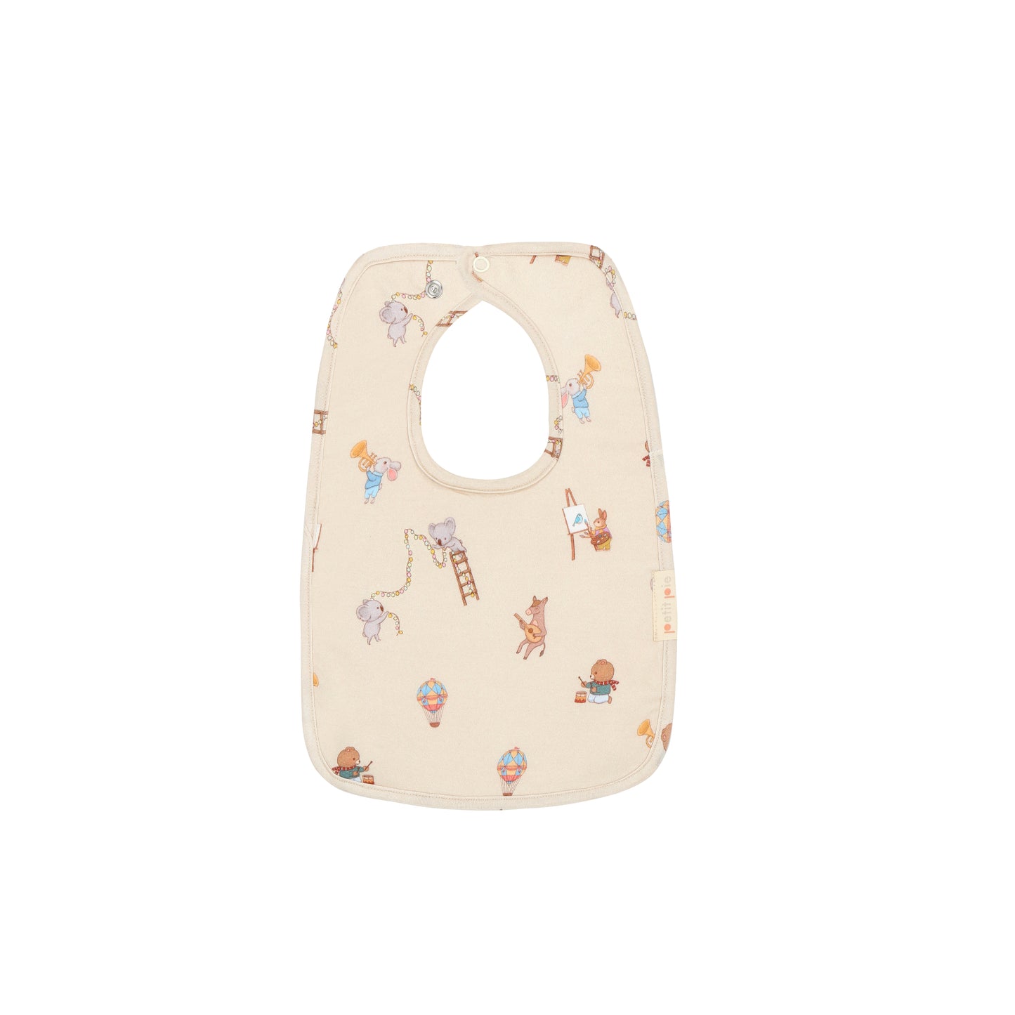 Reversible Bib - Koala Woodland