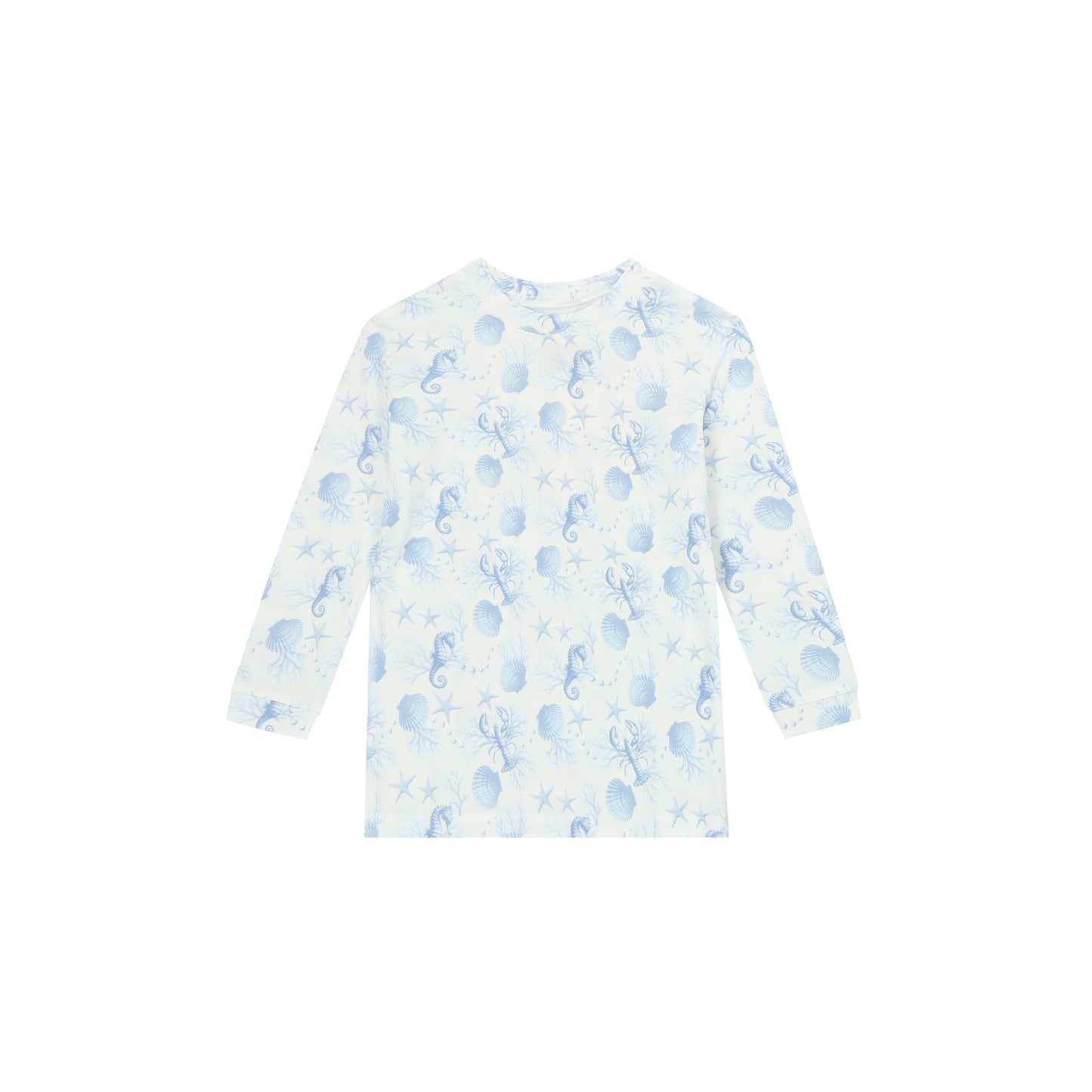 Long Sleeve Pyjamas Set - Sea Breeze