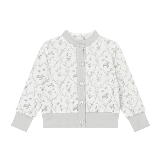 Reversible Cardigan - Stormy Coast