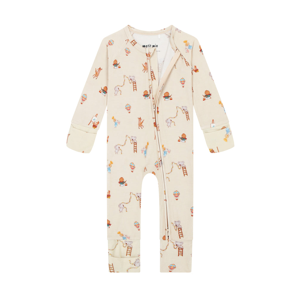 Zip Sleepsuit - Koala Woodland