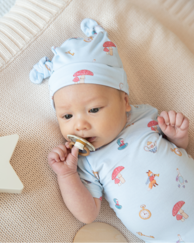 Double Knot Hat - Sky Blue