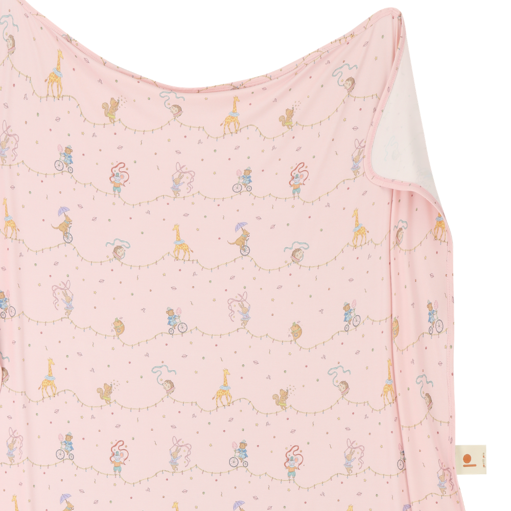 Bamboo Stretch Swaddle - Cirque Rose