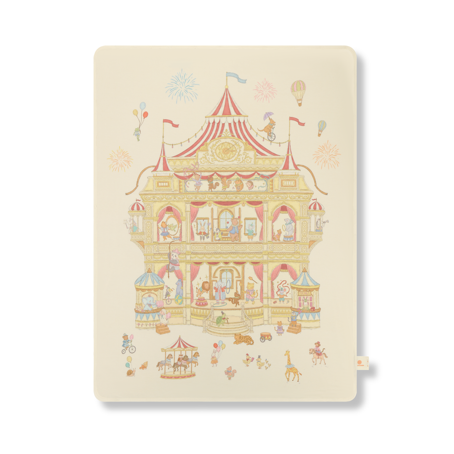 ผ้าห่มใยไผ่ - Circus Amber