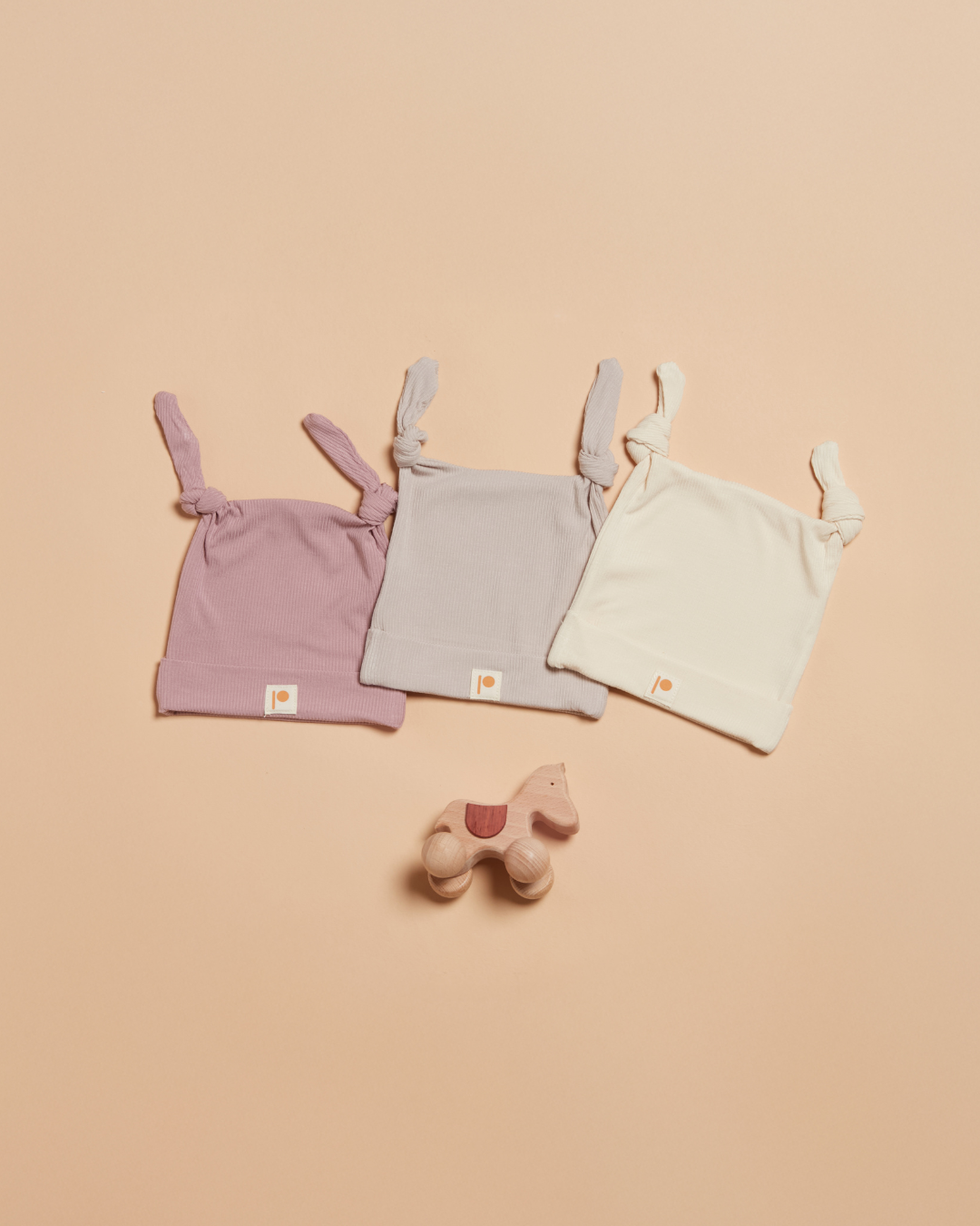 Ribbed Knot Hat - Butter