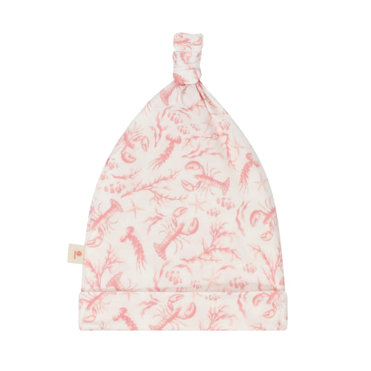 Knot Hat - Pink Reef