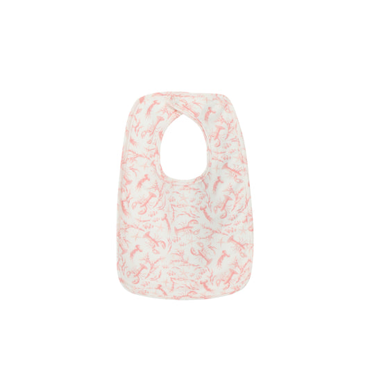 Reversible Bib - Pink Reef