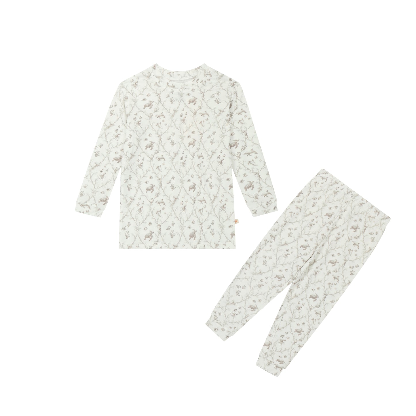 Long Sleeve Pyjamas Set - Stormy Coast