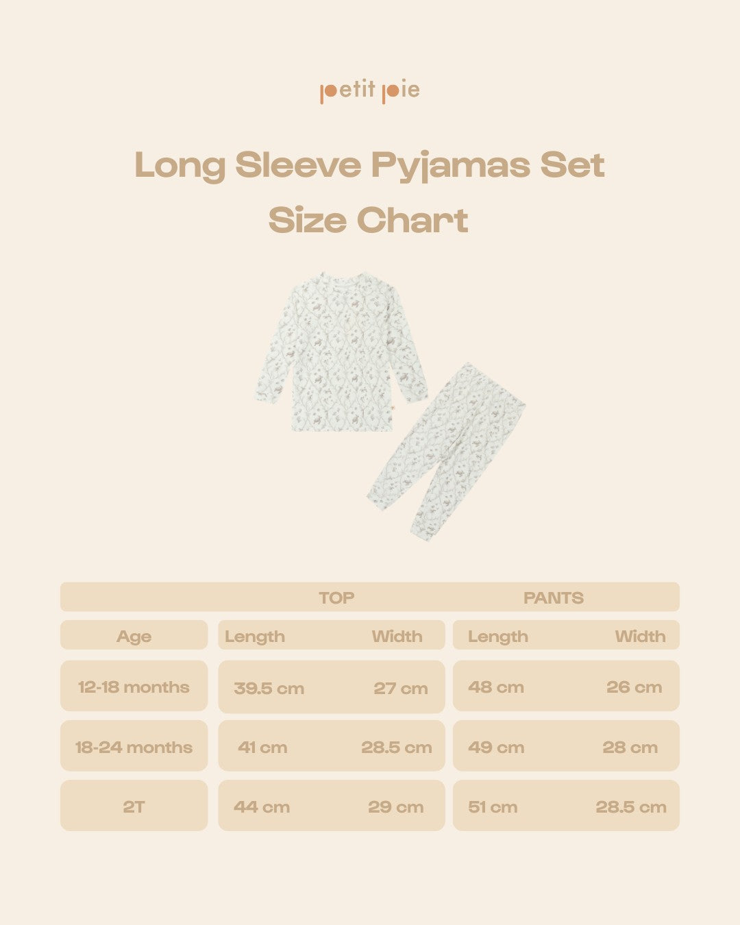 Long Sleeve Pyjamas Set - Pink Reef