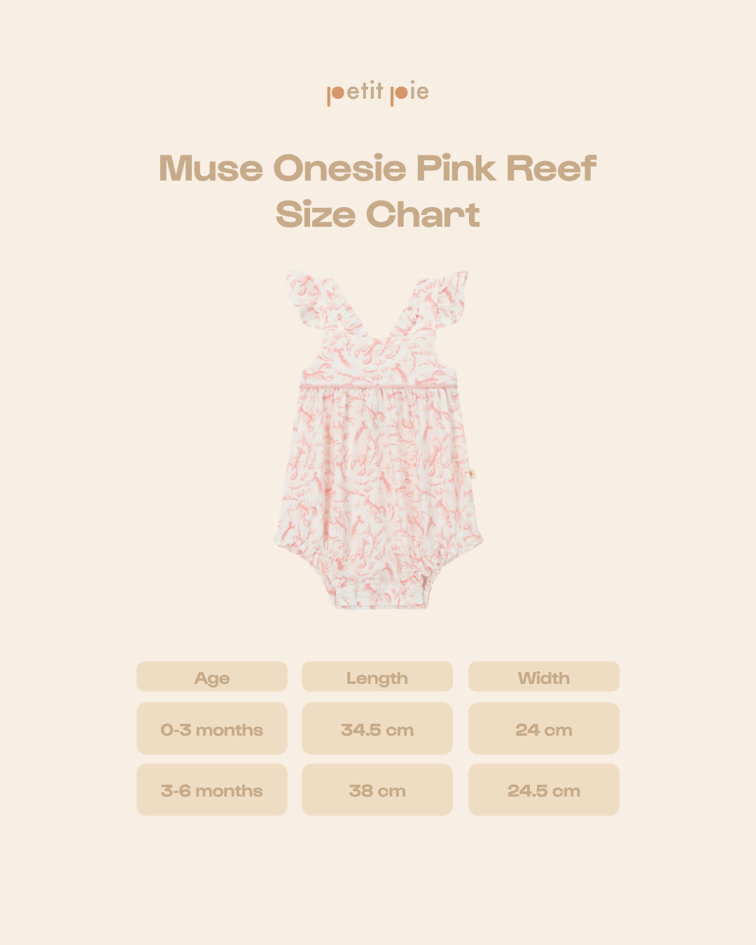 Muse Onesie - Pink Reef