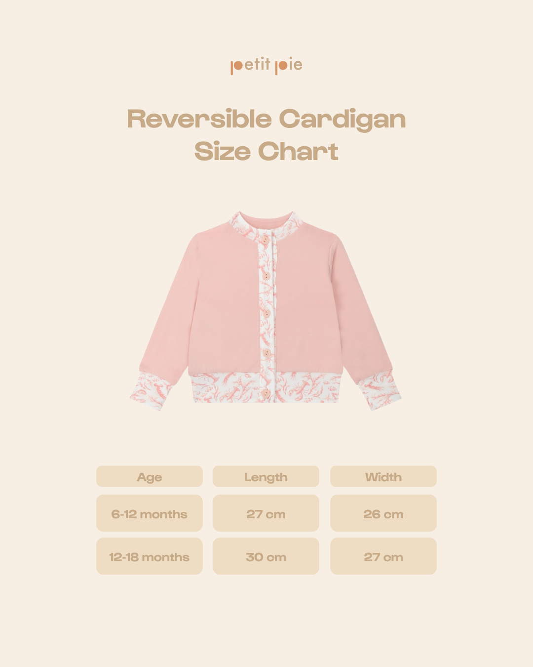 Reversible Cardigan - Sea Breezer