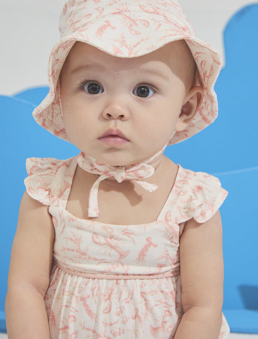 Sun Hat - Pink Reef