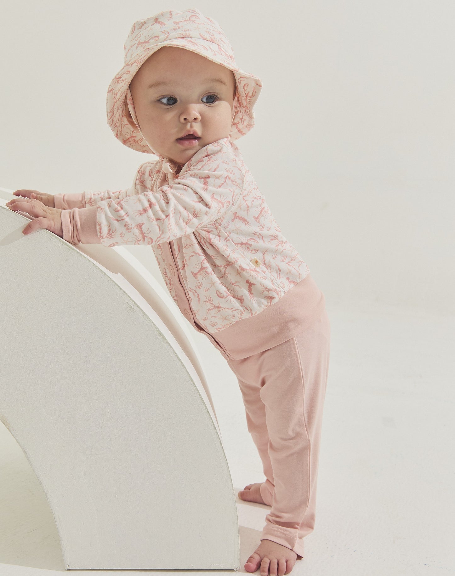 Reversible Cardigan - Pink Reef