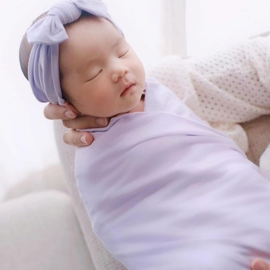 Bamboo Stretch Swaddle - Lilac