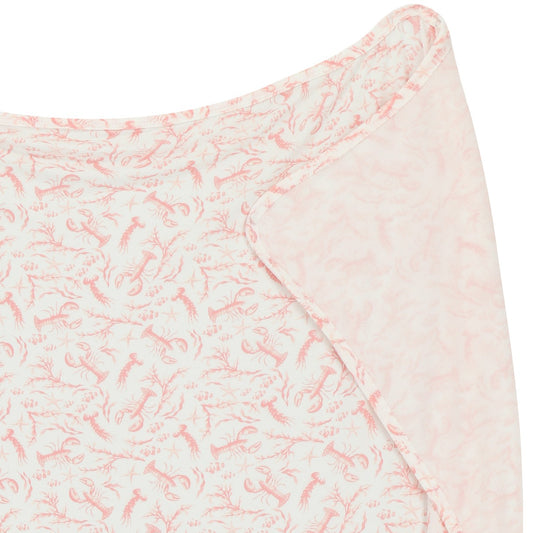 Bamboo Stretch Swaddle - Pink Reef