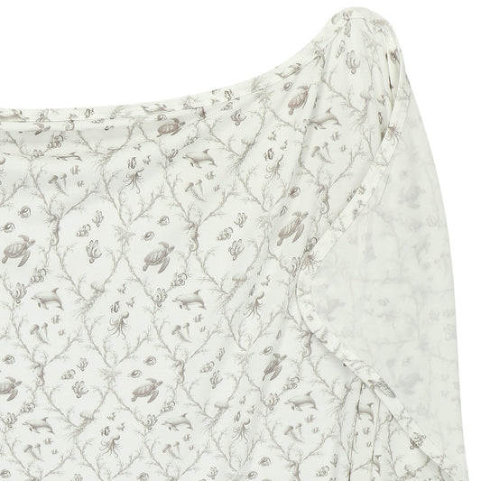 Bamboo Stretch Swaddle - Stormy Coast