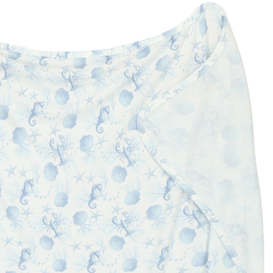 Bamboo Stretch Swaddle - Sea Breeze