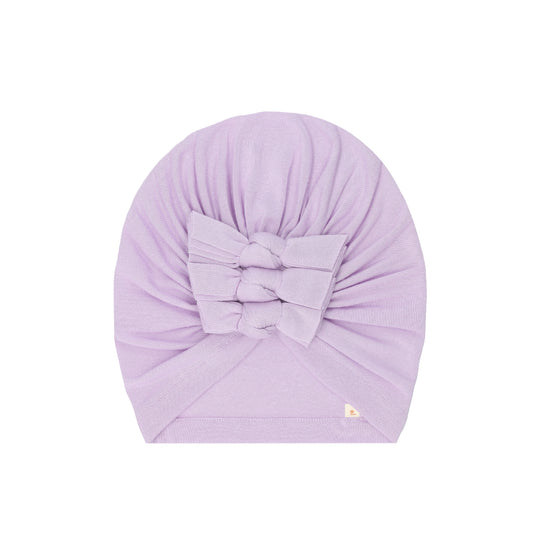 Triple Bow Turban - Lilac