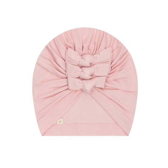 Triple Bow Turban - Peony