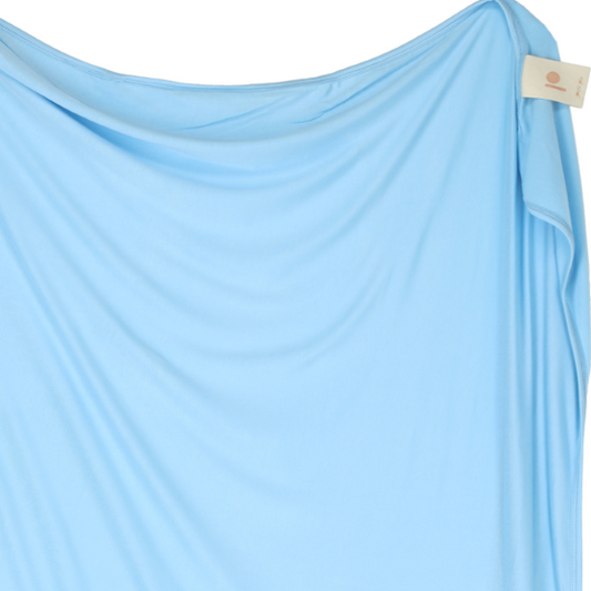 Bamboo Stretch Swaddle - Dusty Blue
