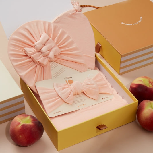 Baby Gift Bundle : Peach
